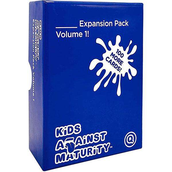 Super Fun Hilarious for Family Party Game Night Kids Against Maturity Combo Pack with Expansion #1 Card Game for Kids and Humanity 